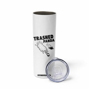 Funny Trashed Panda Skinny Tumbler Drunk Raccoon Meme Hot Mess TS02 Print Your Wear