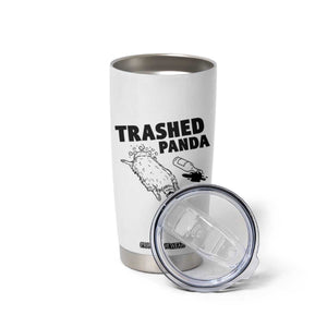 Funny Trashed Panda Tumbler Cup Drunk Raccoon Meme Hot Mess TS02 Print Your Wear