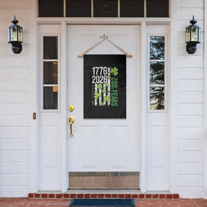 Irish American 250 Years 1776 2026 Patriotic Shamrock Garden Flag St Patricks Day Ameria 250th Anniversary TS02 Print Your Wear