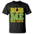 Funny St Patricks Day T Shirt Rub Me For Luck Shamrock Adult Humor TS02 Black Print Your Wear
