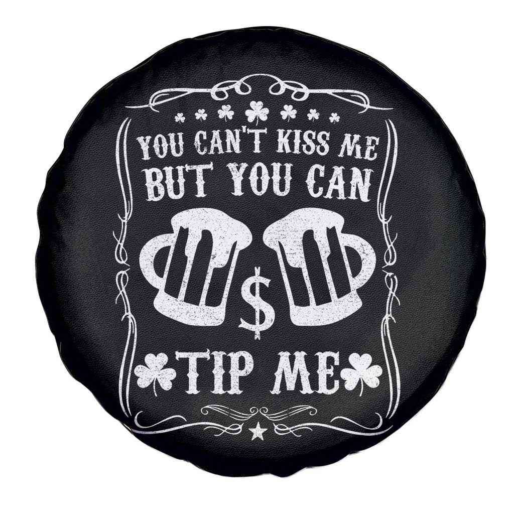 Funny St Patricks Day Spare Tire Cover Lucky Shamrock Waitress Bartender Waiter TS02 Print Your Wear