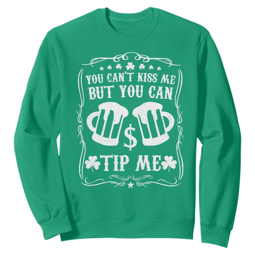 Funny St Patricks Day Sweatshirt Lucky Shamrock Waitress Bartender Waiter TS02 Irish Green Print Your Wear