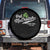 Funny St Patricks Day Spare Tire Cover Pat McCrotch Irish Adult Humor White TS02 No hole Black Print Your Wear