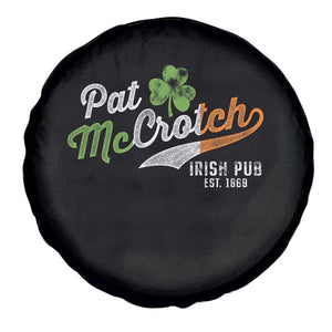 Funny St Patricks Day Spare Tire Cover Pat McCrotch Irish Adult Humor TS02 Print Your Wear