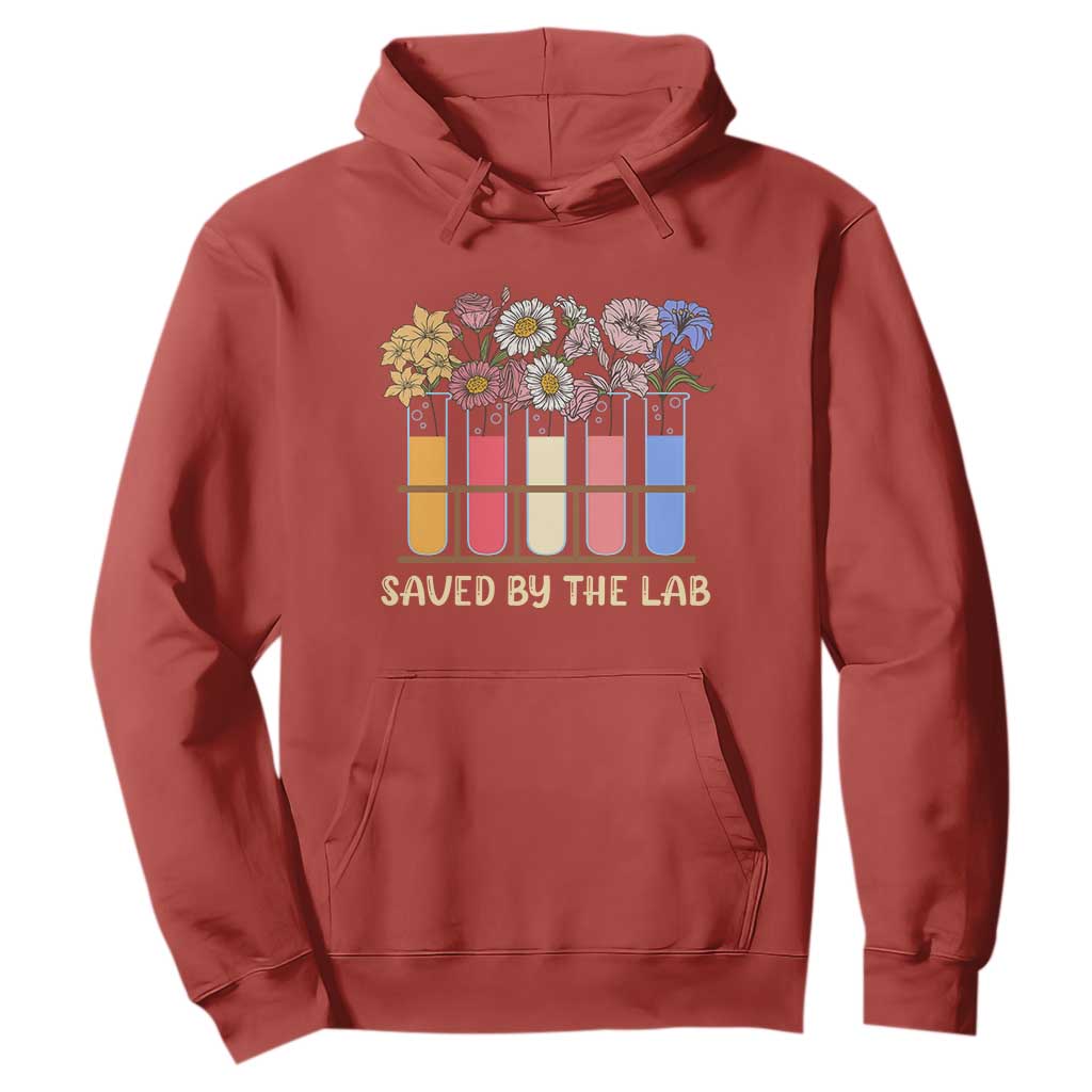 Lab Week Hoodie Saved By The Lab Medical Laboratory Tech Medical Lab Tech TS02 Red Printyourwear