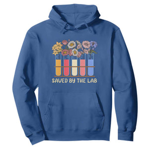 Lab Week Hoodie Saved By The Lab Medical Laboratory Tech Medical Lab Tech TS02 Royal Blue Printyourwear