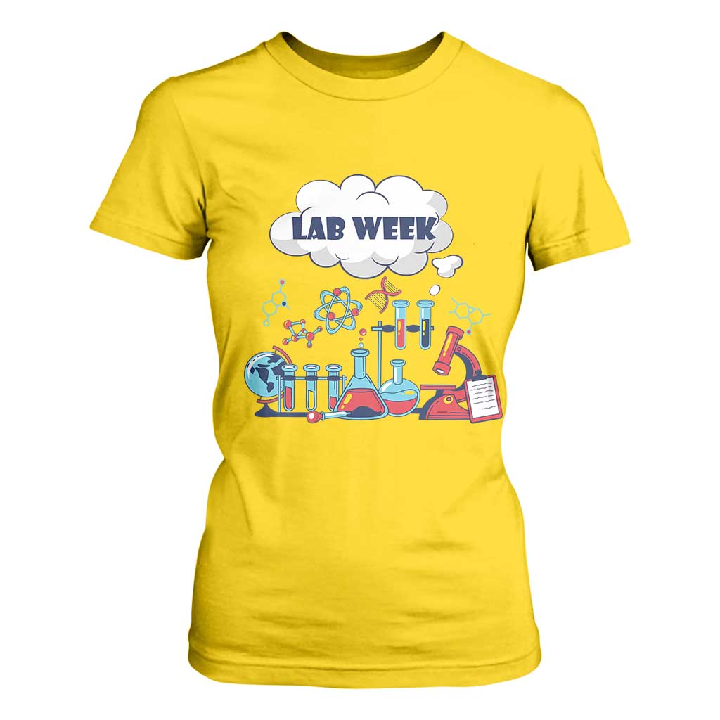 Lab Week T Shirt For Women Medical Laboratory Science Lab Experiments TS02 Daisy Print Your Wear