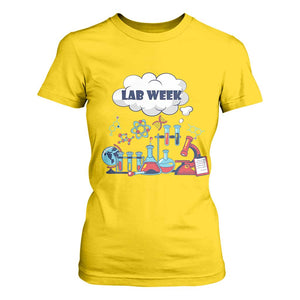 Lab Week T Shirt For Women Medical Laboratory Science Lab Experiments TS02 Daisy Print Your Wear