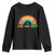Lab Week Youth Sweatshirt Medical Laboratory Science Lab Rainbow TS02 Black Print Your Wear