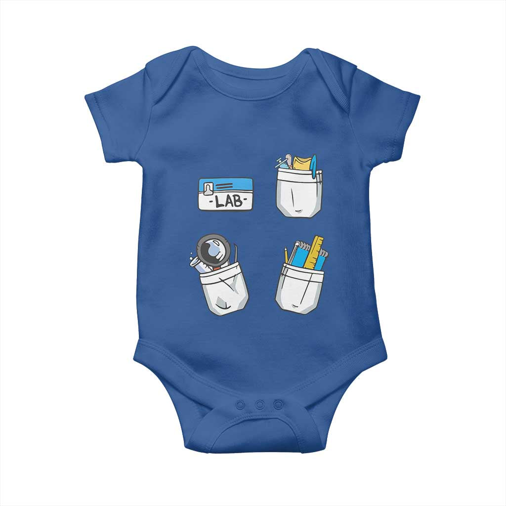 Lab Week Baby Onesie Lab Techinician Scientist Laboratory Assistant TS02 Royal Blue Print Your Wear