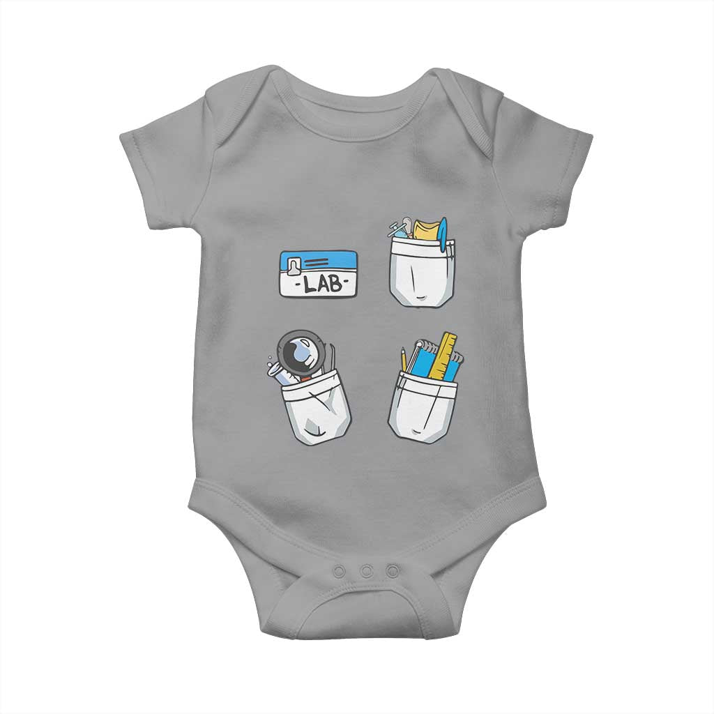 Lab Week Baby Onesie Lab Techinician Scientist Laboratory Assistant TS02 Sport Gray Print Your Wear