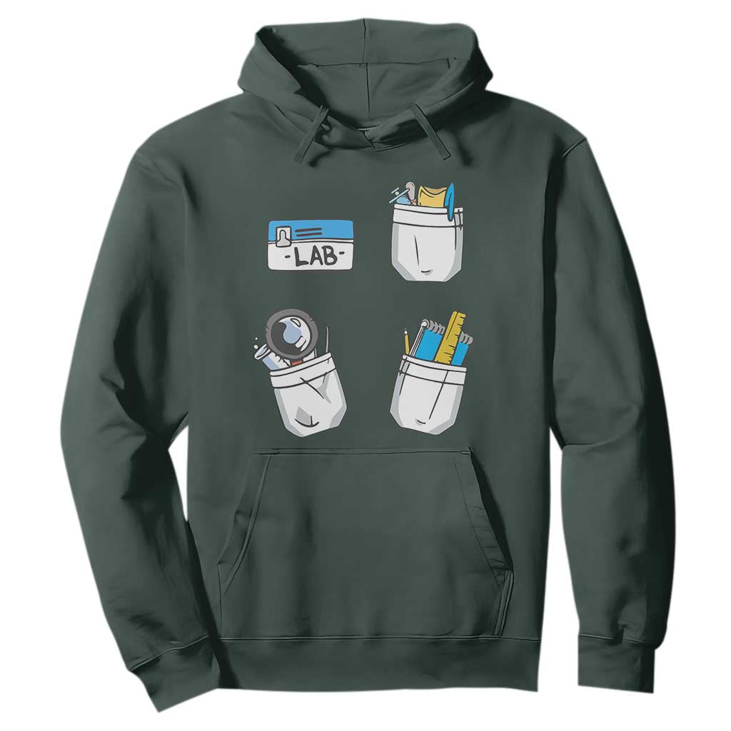 Lab Week Hoodie Lab Techinician Scientist Laboratory Assistant TS02 Dark Forest Green Printyourwear