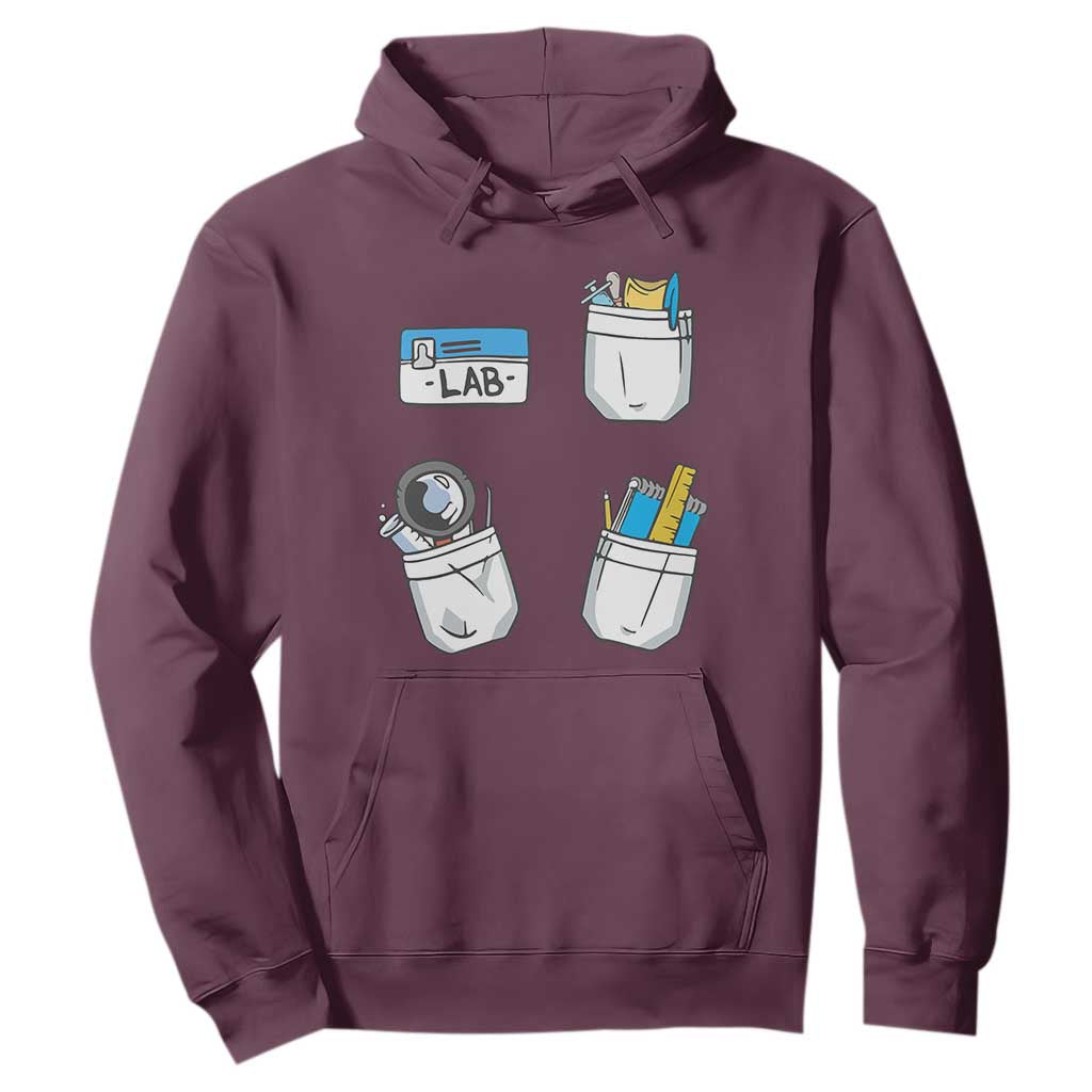 Lab Week Hoodie Lab Techinician Scientist Laboratory Assistant TS02 Maroon Printyourwear