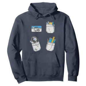 Lab Week Hoodie Lab Techinician Scientist Laboratory Assistant TS02 Navy Printyourwear
