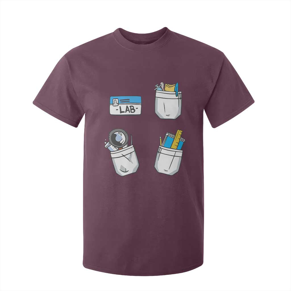 Lab Week T Shirt For Kid Lab Techinician Scientist Laboratory Assistant TS02 Maroon Print Your Wear