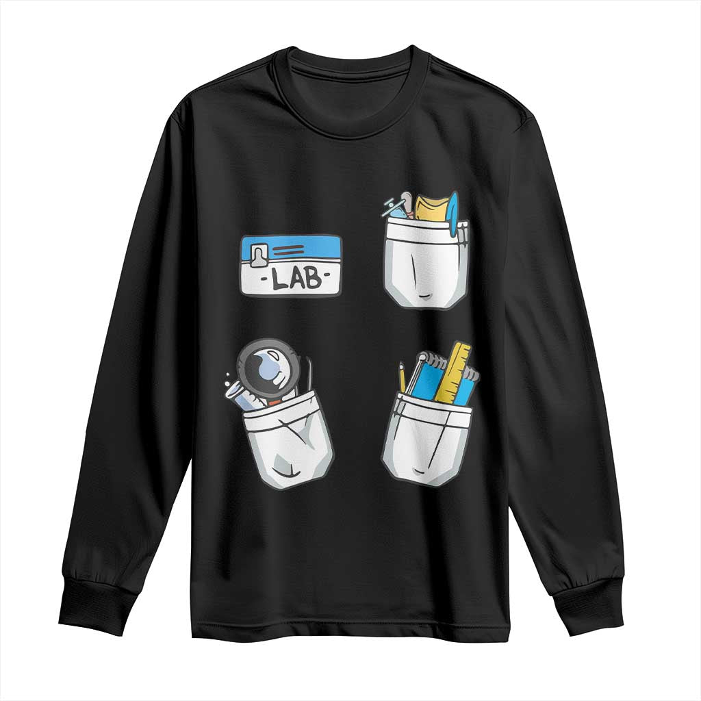 Lab Week Long Sleeve Shirt Lab Techinician Scientist Laboratory Assistant TS02 Black Print Your Wear