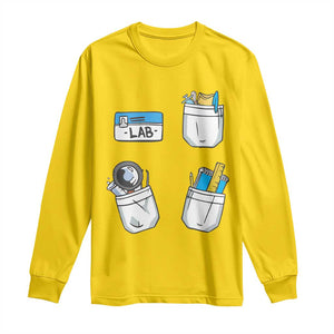 Lab Week Long Sleeve Shirt Lab Techinician Scientist Laboratory Assistant TS02 Daisy Print Your Wear