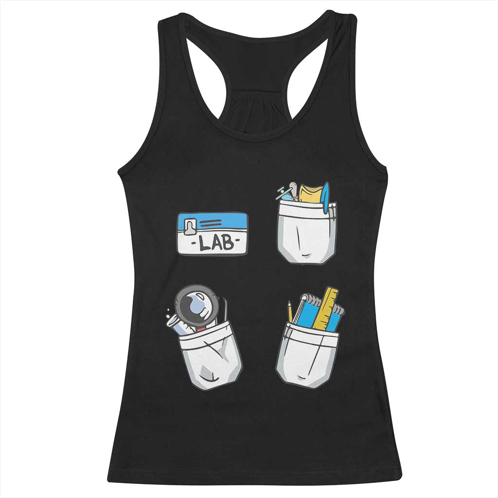 Lab Week Racerback Tank Top Lab Techinician Scientist Laboratory Assistant TS02 Black Print Your Wear