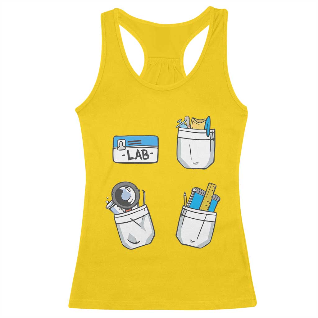 Lab Week Racerback Tank Top Lab Techinician Scientist Laboratory Assistant TS02 Daisy Print Your Wear