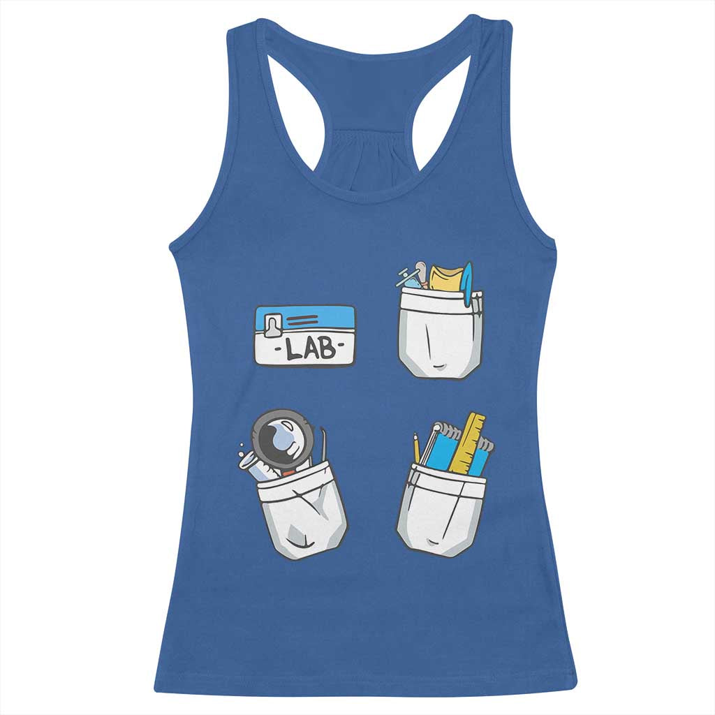 Lab Week Racerback Tank Top Lab Techinician Scientist Laboratory Assistant TS02 Royal Blue Print Your Wear