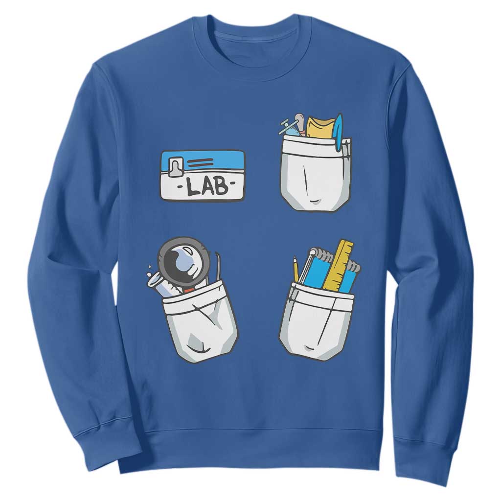 Lab Week Sweatshirt Lab Techinician Scientist Laboratory Assistant TS02 Royal Blue Printyourwear