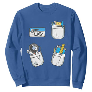 Lab Week Sweatshirt Lab Techinician Scientist Laboratory Assistant TS02 Royal Blue Printyourwear