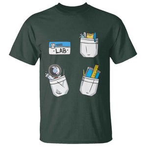 Lab Week T Shirt Lab Techinician Scientist Laboratory Assistant TS02 Dark Forest Green Printyourwear