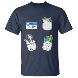 Lab Week T Shirt Lab Techinician Scientist Laboratory Assistant TS02 Navy Printyourwear