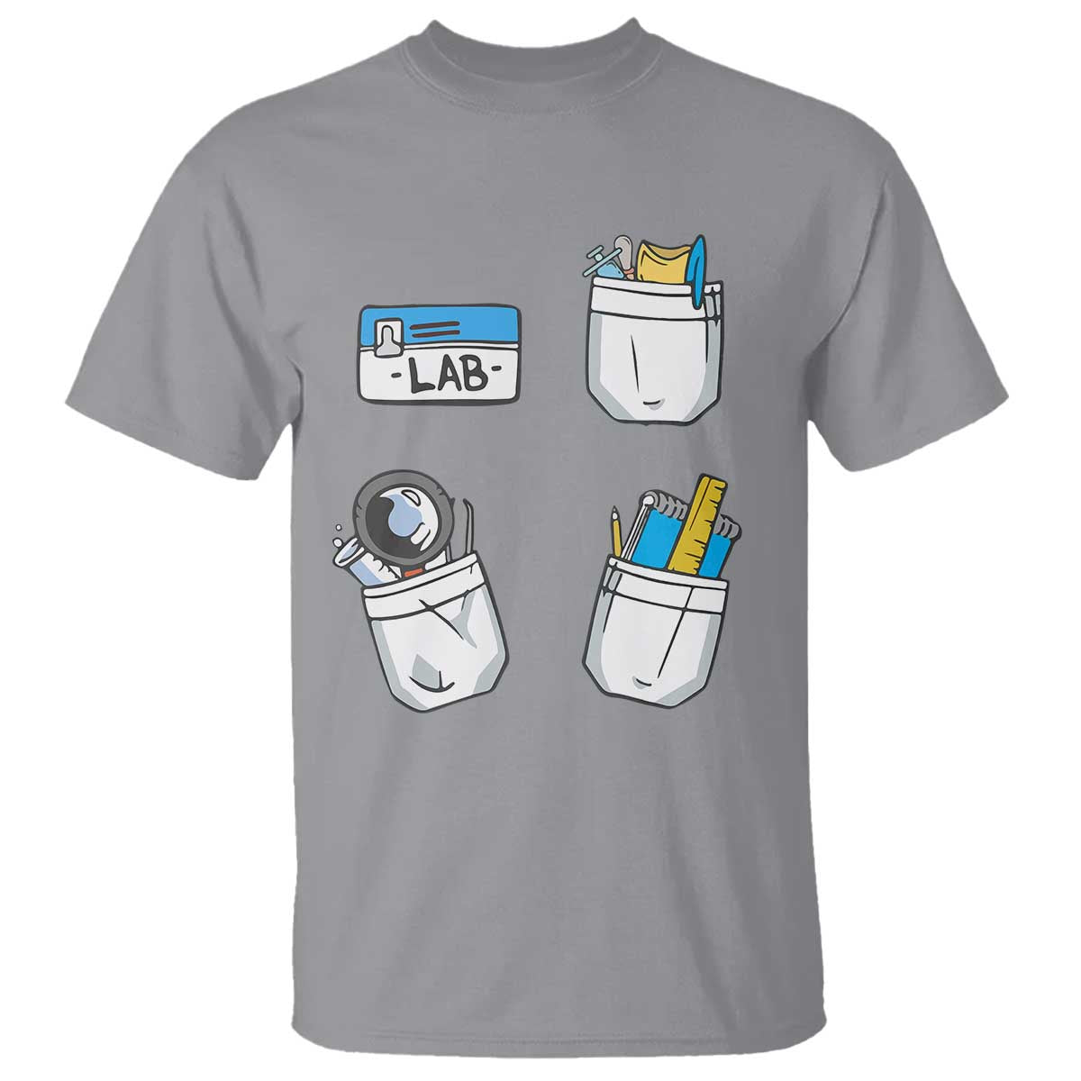 Lab Week T Shirt Lab Techinician Scientist Laboratory Assistant TS02 Sport Gray Printyourwear