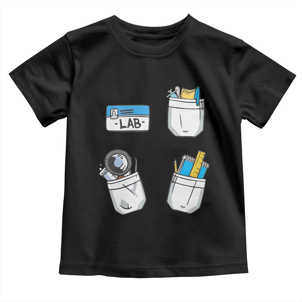 Lab Week Toddler T Shirt Lab Techinician Scientist Laboratory Assistant TS02 Black Print Your Wear