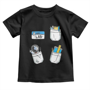 Lab Week Toddler T Shirt Lab Techinician Scientist Laboratory Assistant TS02 Black Print Your Wear