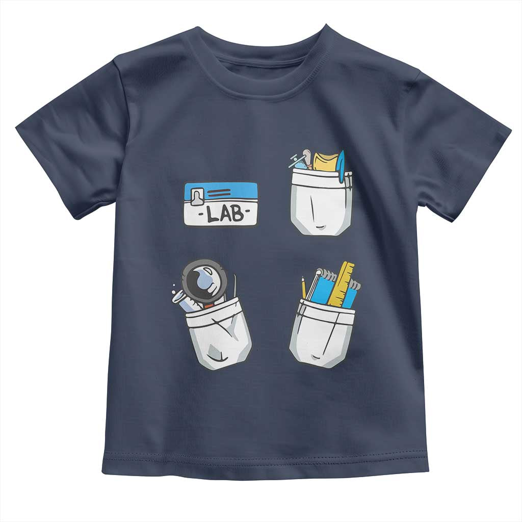 Lab Week Toddler T Shirt Lab Techinician Scientist Laboratory Assistant TS02 Navy Print Your Wear