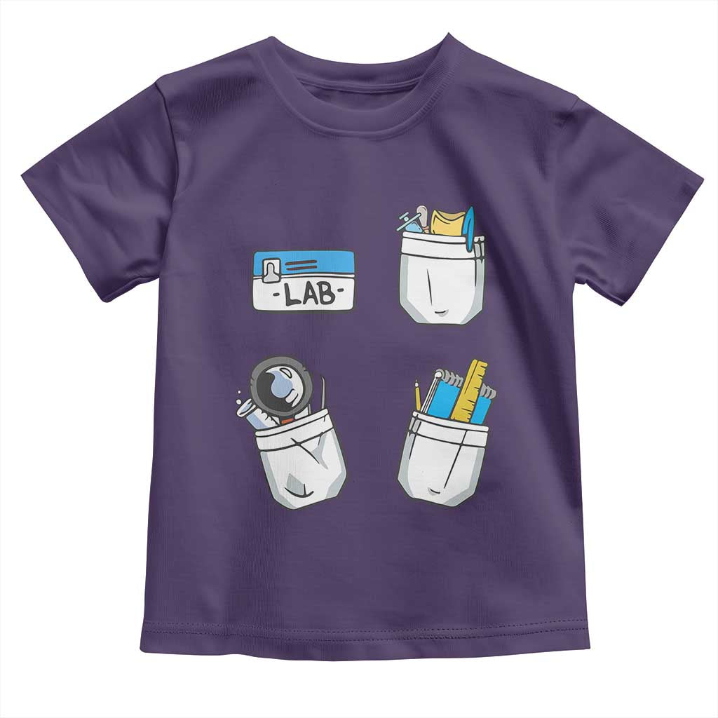 Lab Week Toddler T Shirt Lab Techinician Scientist Laboratory Assistant TS02 Purple Print Your Wear
