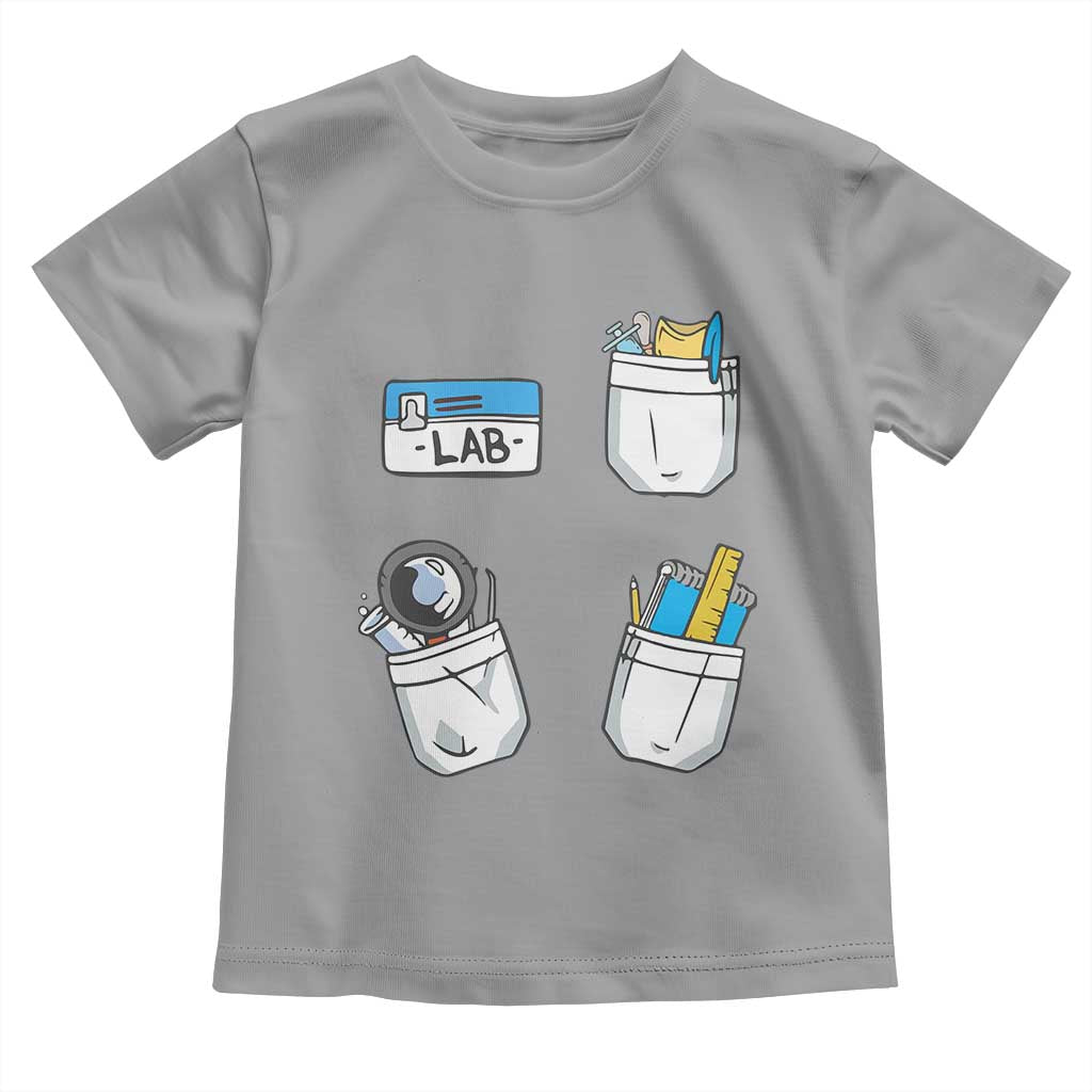 Lab Week Toddler T Shirt Lab Techinician Scientist Laboratory Assistant TS02 Sport Gray Print Your Wear
