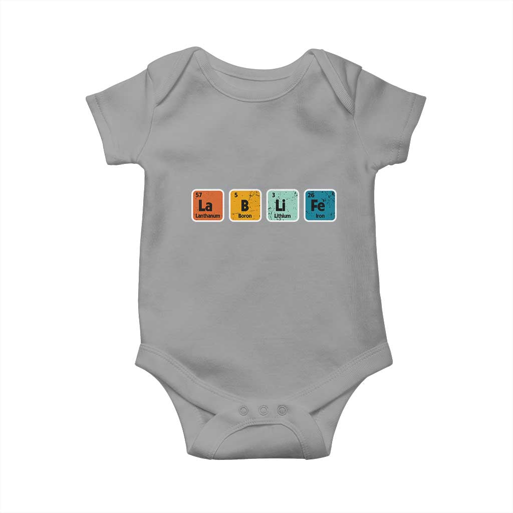 Lab Week Baby Onesie Funny Lab Life Laboratory Lab Rat Periodic Table TS02 Sport Gray Print Your Wear