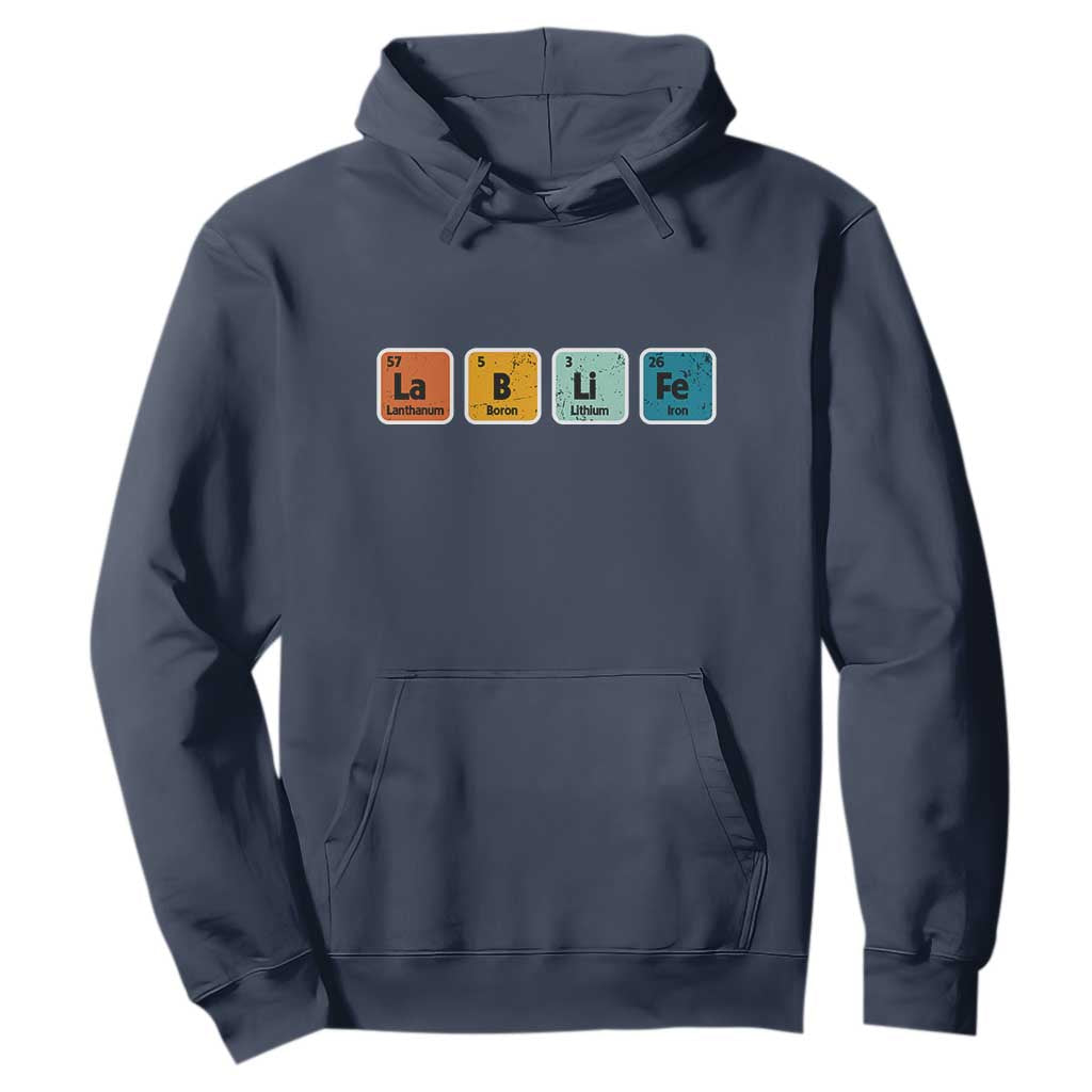 Lab Week Hoodie Funny Lab Life Laboratory Lab Rat Periodic Table TS02 Navy Printyourwear