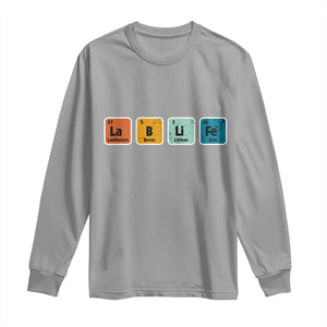 Lab Week Long Sleeve Shirt Funny Lab Life Laboratory Lab Rat Periodic Table TS02 Sport Gray Print Your Wear