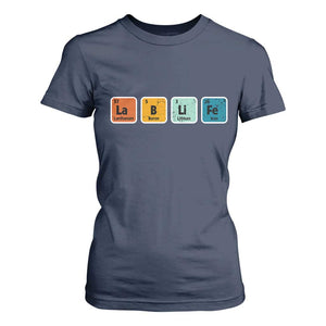 Lab Week T Shirt For Women Funny Lab Life Laboratory Lab Rat Periodic Table TS02 Navy Print Your Wear