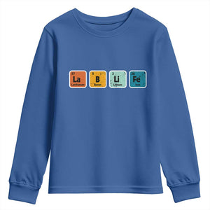 Lab Week Youth Sweatshirt Funny Lab Life Laboratory Lab Rat Periodic Table TS02 Royal Blue Print Your Wear