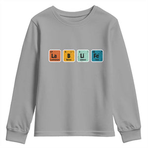 Lab Week Youth Sweatshirt Funny Lab Life Laboratory Lab Rat Periodic Table TS02 Sport Gray Print Your Wear