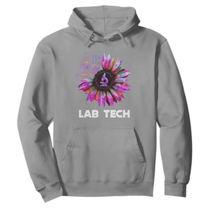 Lab Week Hoodie Lab Tech Sunflower Med Tech Medical Lab Technician TS02 Sport Gray Printyourwear