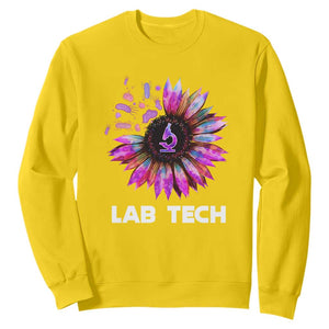 Lab Week Sweatshirt Lab Tech Sunflower Med Tech Medical Lab Technician TS02 Daisy Printyourwear
