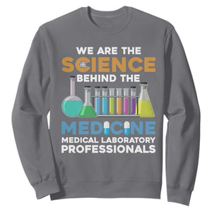 Lab Week Sweatshirt Funny Lab Techinician Medical Laboratory Science TS02 Charcoal Printyourwear