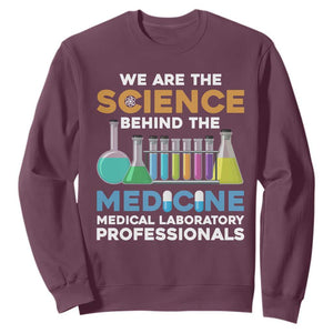 Lab Week Sweatshirt Funny Lab Techinician Medical Laboratory Science TS02 Maroon Printyourwear