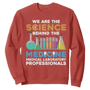 Lab Week Sweatshirt Funny Lab Techinician Medical Laboratory Science TS02 Red Printyourwear