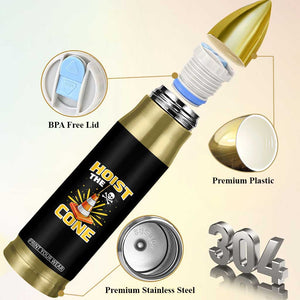 Hoist The Cone Jolly Roger Victory Bullet Tumbler Pirate Skull Baseball Sports Fan IYKYK Meme TS02 Print Your Wear