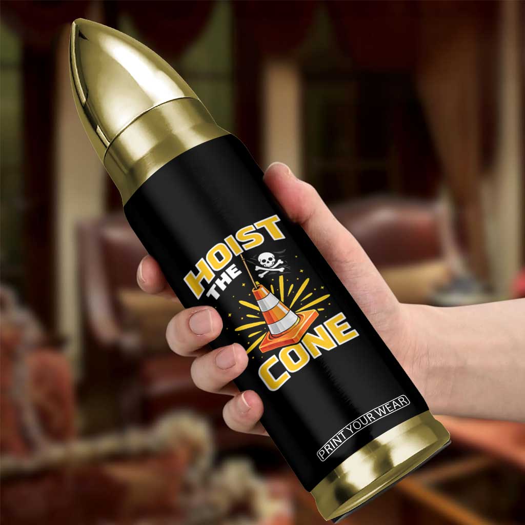 Hoist The Cone Jolly Roger Victory Bullet Tumbler Pirate Skull Baseball Sports Fan IYKYK Meme TS02 Print Your Wear