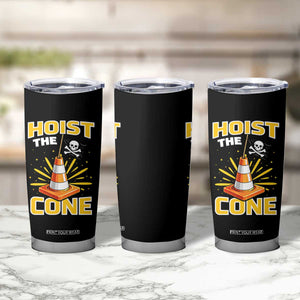 Hoist The Cone Jolly Roger Victory Tumbler Cup Pirate Skull Baseball Sports Fan IYKYK Meme TS02 Print Your Wear