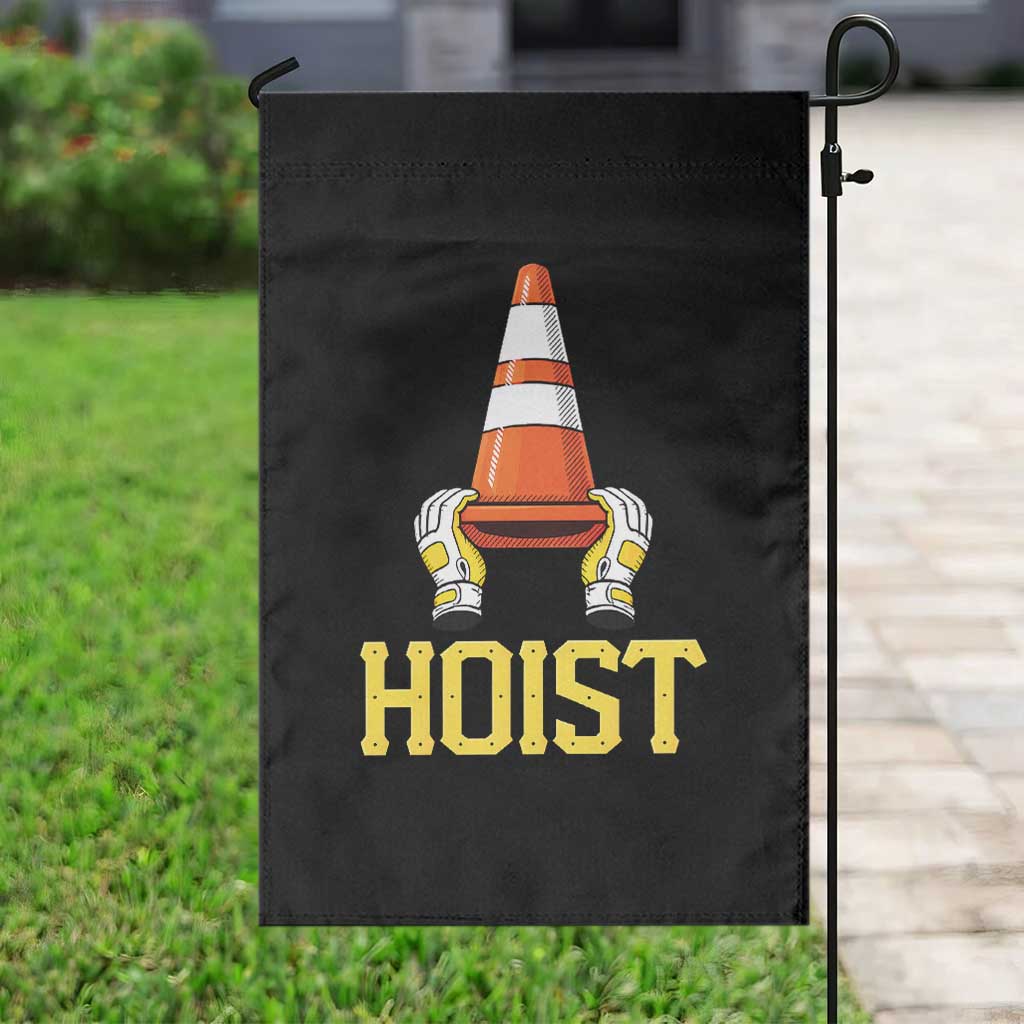 Funny Hoist The Cone Trophy Garden Flag IYKYK Meme Sports Fan Victory Celebration TS02 Print Your Wear