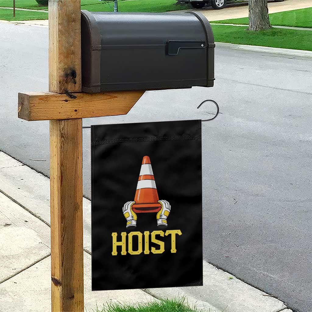 Funny Hoist The Cone Trophy Garden Flag IYKYK Meme Sports Fan Victory Celebration TS02 Print Your Wear